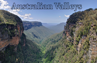List of Valleys of Australia